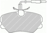 Brake Pad Set, disc brake PREMIER ECO FRICTION FDB540 Ferodo