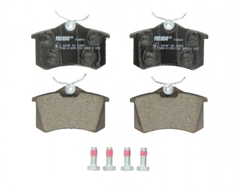 Brake Pad Set, disc brake PREMIER ECO FRICTION FDB541 Ferodo