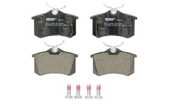 Brake Pad Set, disc brake PREMIER ECO FRICTION FDB541 Ferodo