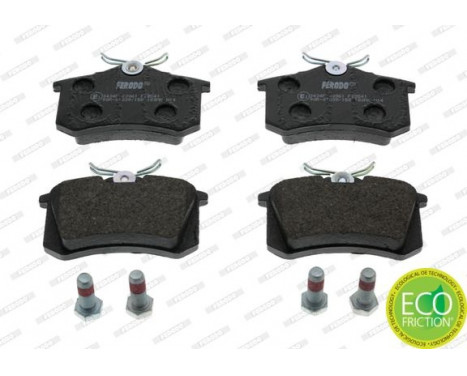 Brake Pad Set, disc brake PREMIER ECO FRICTION FDB541 Ferodo, Image 2