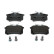 Brake Pad Set, disc brake PREMIER ECO FRICTION FDB541 Ferodo, Thumbnail 2