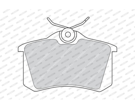 Brake Pad Set, disc brake PREMIER ECO FRICTION FDB541 Ferodo, Image 3