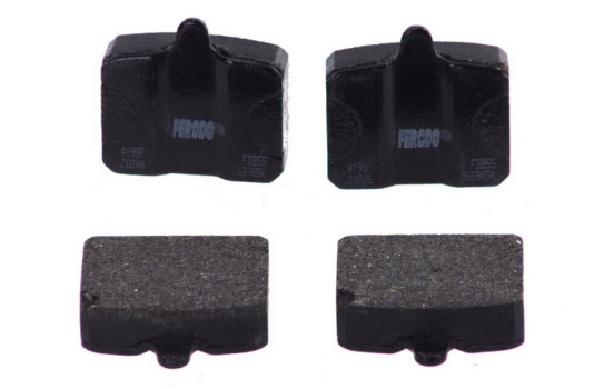 Brake Pad Set, disc brake PREMIER ECO FRICTION FDB55 Ferodo