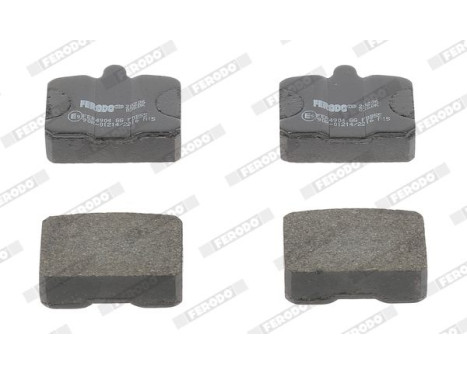 Brake Pad Set, disc brake PREMIER ECO FRICTION FDB55 Ferodo, Image 4