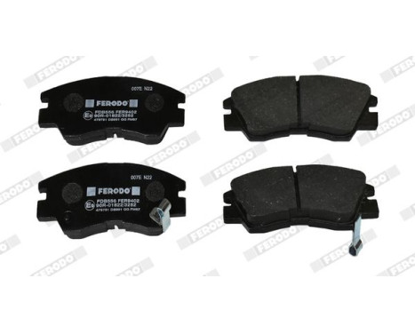 Brake Pad Set, disc brake PREMIER ECO FRICTION FDB556 Ferodo, Image 4