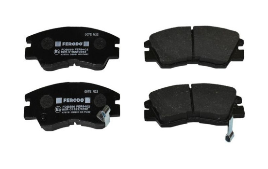 Brake Pad Set, disc brake PREMIER ECO FRICTION FDB556 Ferodo, Image 3