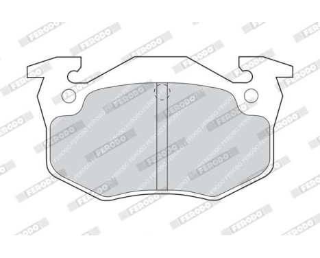 Brake Pad Set, disc brake PREMIER ECO FRICTION FDB558 Ferodo, Image 3