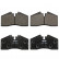 Brake Pad Set, disc brake PREMIER ECO FRICTION FDB560 Ferodo