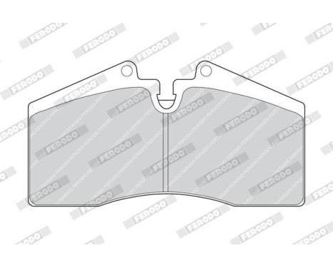 Brake Pad Set, disc brake PREMIER ECO FRICTION FDB560 Ferodo, Image 3