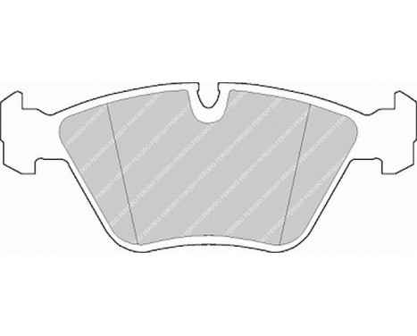 Brake Pad Set, disc brake PREMIER ECO FRICTION FDB577 Ferodo, Image 2