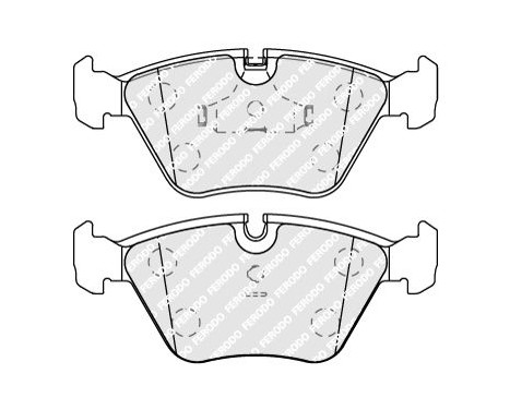 Brake Pad Set, disc brake PREMIER ECO FRICTION FDB577 Ferodo, Image 3