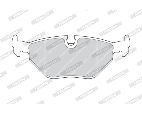 Brake Pad Set, disc brake PREMIER ECO FRICTION FDB578 Ferodo, Image 3