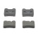Brake Pad Set, disc brake PREMIER ECO FRICTION FDB586 Ferodo, Thumbnail 3