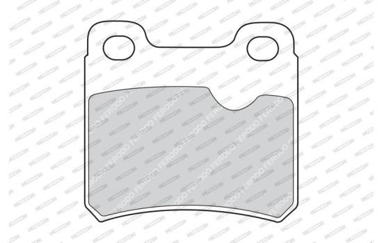 Brake Pad Set, disc brake PREMIER ECO FRICTION FDB586 Ferodo, Image 4