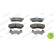 Brake Pad Set, disc brake PREMIER ECO FRICTION FDB588 Ferodo, Thumbnail 2