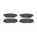 Brake Pad Set, disc brake PREMIER ECO FRICTION FDB598 Ferodo, Thumbnail 3