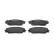 Brake Pad Set, disc brake PREMIER ECO FRICTION FDB598 Ferodo, Thumbnail 3