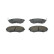 Brake Pad Set, disc brake PREMIER ECO FRICTION FDB600 Ferodo, Thumbnail 2