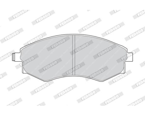 Brake Pad Set, disc brake PREMIER ECO FRICTION FDB600 Ferodo, Image 3