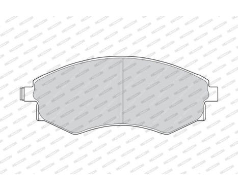 Brake Pad Set, disc brake PREMIER ECO FRICTION FDB600 Ferodo, Image 3