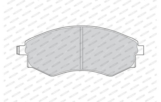 Brake Pad Set, disc brake PREMIER ECO FRICTION FDB600 Ferodo, Image 3