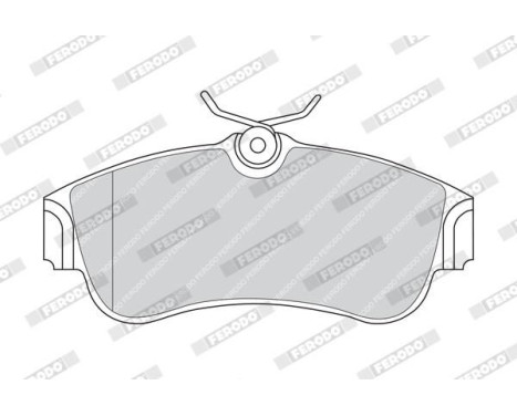 Brake Pad Set, disc brake PREMIER ECO FRICTION FDB604 Ferodo, Image 4