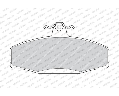 Brake Pad Set, disc brake PREMIER ECO FRICTION FDB610 Ferodo, Image 4