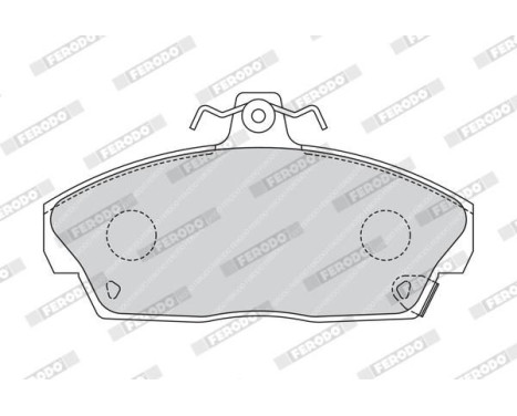 Brake Pad Set, disc brake PREMIER ECO FRICTION FDB613 Ferodo, Image 4