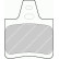 Brake Pad Set, disc brake PREMIER ECO FRICTION FDB615 Ferodo