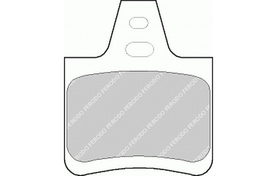 Brake Pad Set, disc brake PREMIER ECO FRICTION FDB615 Ferodo