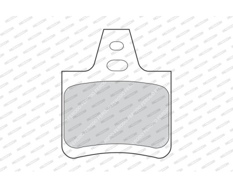 Brake Pad Set, disc brake PREMIER ECO FRICTION FDB615 Ferodo, Image 3