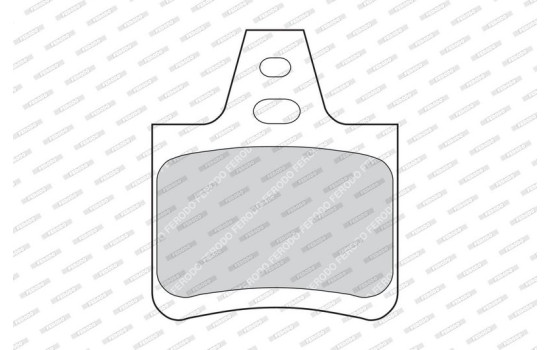Brake Pad Set, disc brake PREMIER ECO FRICTION FDB615 Ferodo, Image 3