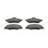 Brake Pad Set, disc brake PREMIER ECO FRICTION FDB617 Ferodo, Thumbnail 4