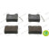 Brake Pad Set, disc brake PREMIER ECO FRICTION FDB619 Ferodo, Thumbnail 2