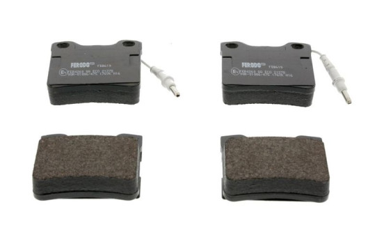 Brake Pad Set, disc brake PREMIER ECO FRICTION FDB619 Ferodo