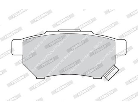 Brake Pad Set, disc brake PREMIER ECO FRICTION FDB621 Ferodo, Image 3