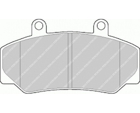 Brake Pad Set, disc brake PREMIER ECO FRICTION FDB628 Ferodo, Image 2