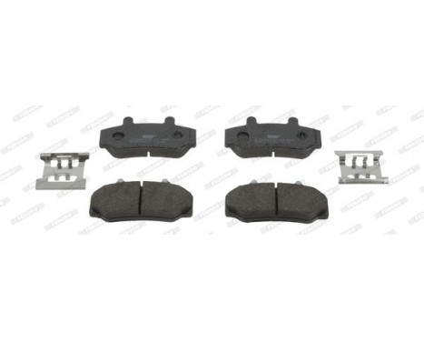 Brake Pad Set, disc brake PREMIER ECO FRICTION FDB628 Ferodo, Image 3