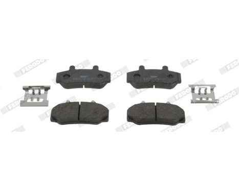 Brake Pad Set, disc brake PREMIER ECO FRICTION FDB628 Ferodo, Image 4