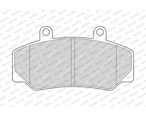 Brake Pad Set, disc brake PREMIER ECO FRICTION FDB628 Ferodo, Image 4