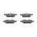 Brake Pad Set, disc brake PREMIER ECO FRICTION FDB632 Ferodo, Thumbnail 2