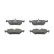 Brake Pad Set, disc brake PREMIER ECO FRICTION FDB632 Ferodo, Thumbnail 2