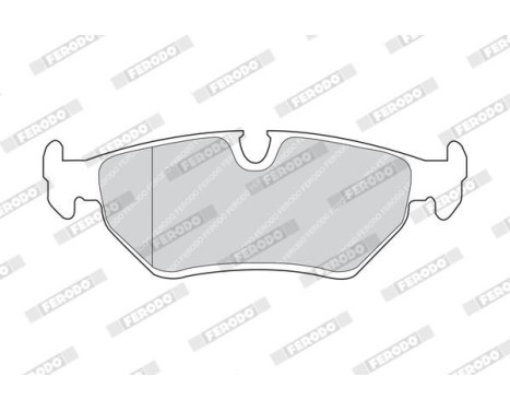 Brake Pad Set, disc brake PREMIER ECO FRICTION FDB632 Ferodo, Image 3