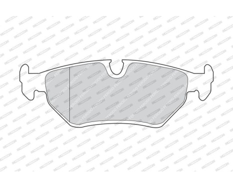 Brake Pad Set, disc brake PREMIER ECO FRICTION FDB632 Ferodo, Image 3