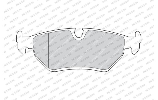 Brake Pad Set, disc brake PREMIER ECO FRICTION FDB632 Ferodo, Image 3