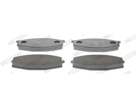 Brake Pad Set, disc brake PREMIER ECO FRICTION FDB643 Ferodo, Image 3