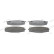 Brake Pad Set, disc brake PREMIER ECO FRICTION FDB643 Ferodo, Thumbnail 3