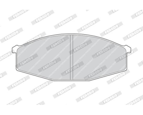 Brake Pad Set, disc brake PREMIER ECO FRICTION FDB643 Ferodo, Image 4