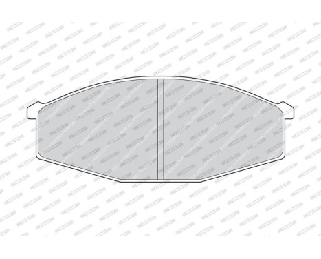 Brake Pad Set, disc brake PREMIER ECO FRICTION FDB643 Ferodo, Image 4