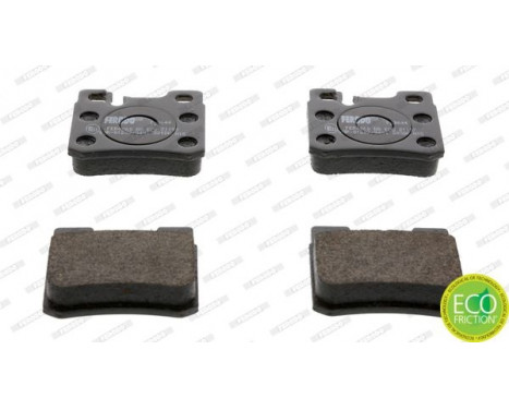 Brake Pad Set, disc brake PREMIER ECO FRICTION FDB644 Ferodo, Image 2